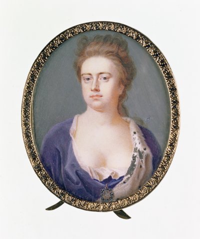 Miniature of Queen Anne by Christian Richter
